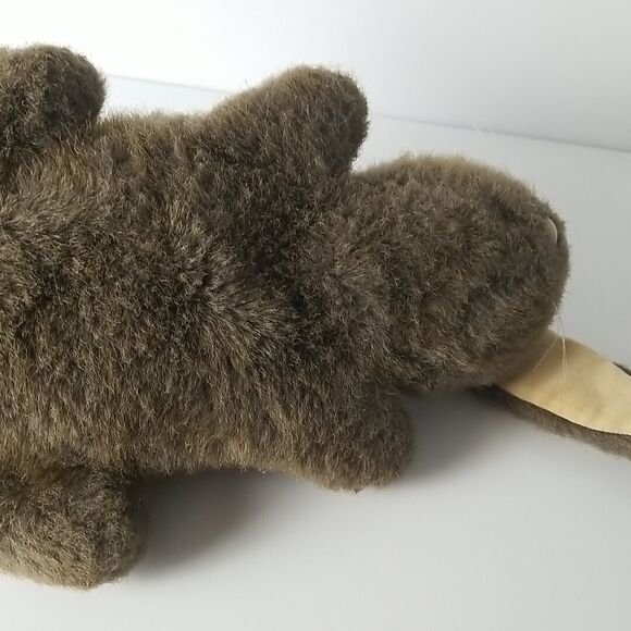 Vintage DAKIN Rabbit Hand Puppet 12in Full Body Fuzzy Brown Bunny 1985 Korea - Picture 7 of 9